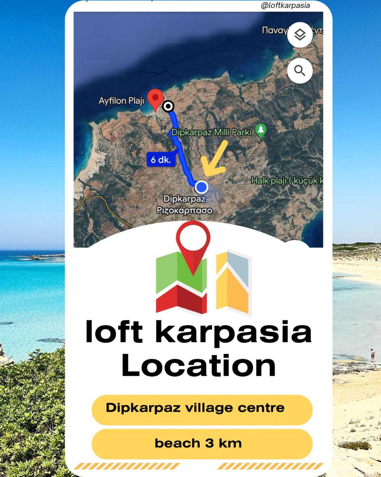 Loft Karpasia Rizokarpaso Buitenkant foto